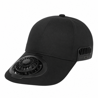 USB rechargeable fan cap packshot