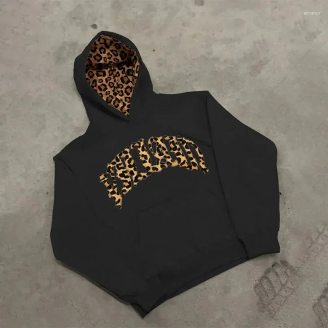 Easematic Leopard Hoodie Set