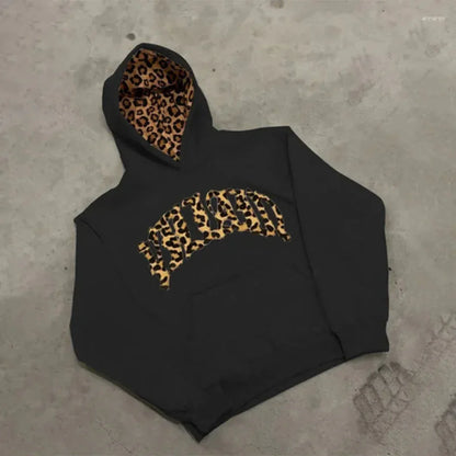 Easematic Leopard Hoodie Set