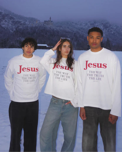 Easmatic® “Jesus Is The Way” Unisex Hoodie & T-Shirt