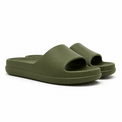 Cloud Glide Slides — Green packshot