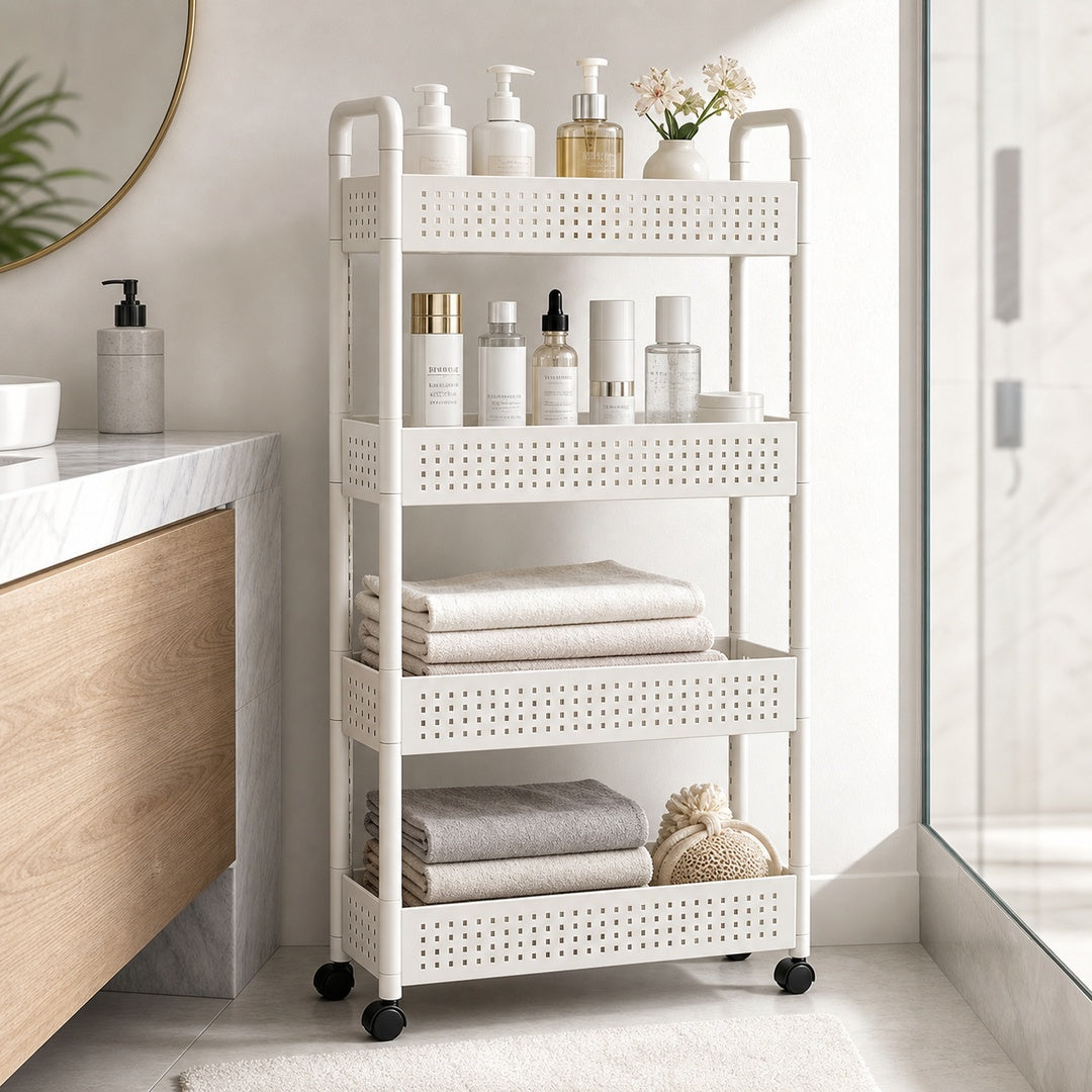 GlideTower Rolling Storage Cart