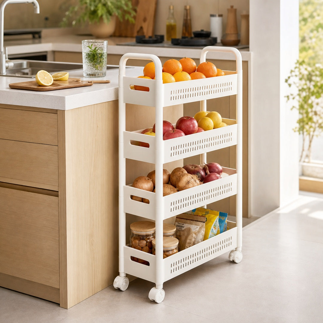GlideTower Rolling Storage Cart