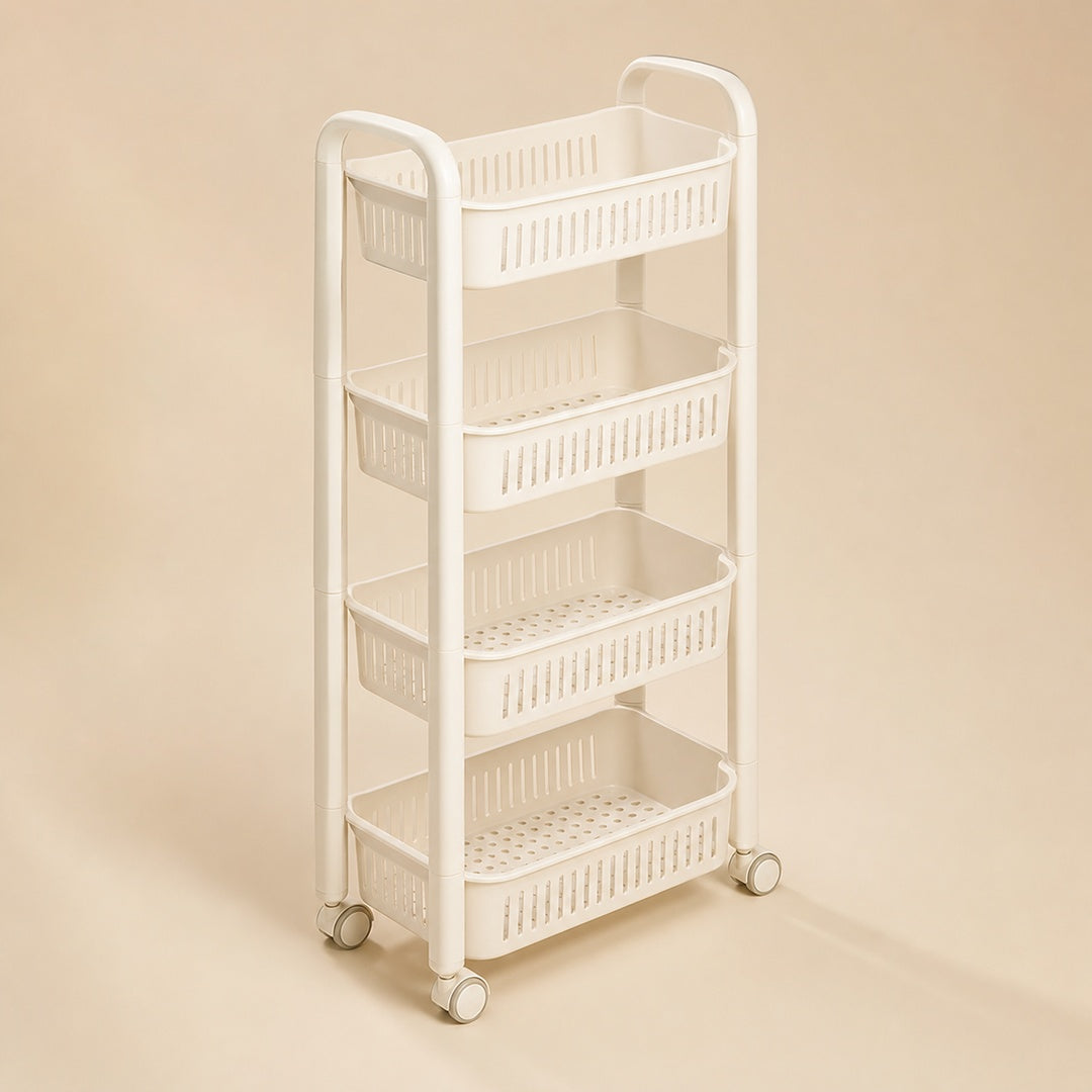 GlideTower Rolling Storage Cart