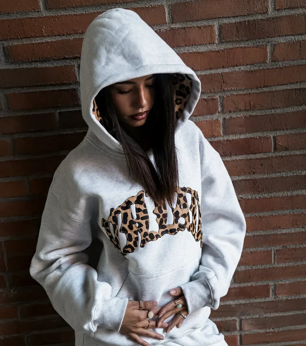 Easematic Leopard Hoodie Set