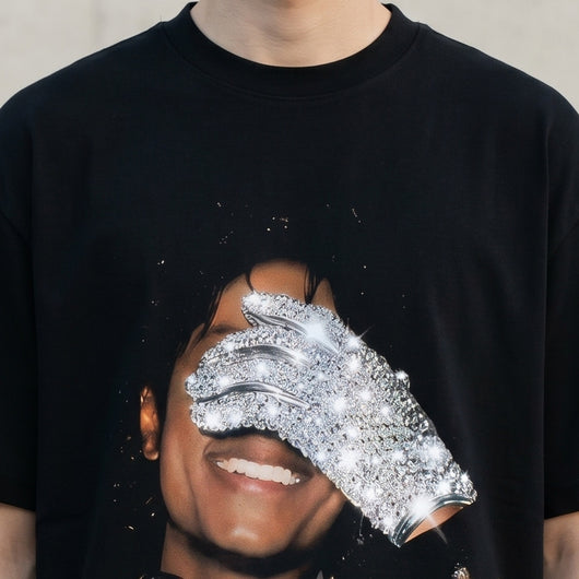 Easematic Moonwalk Tee print detail