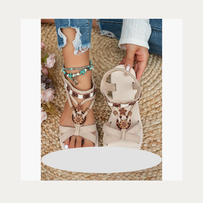 Sandalias boho ligeras de verano